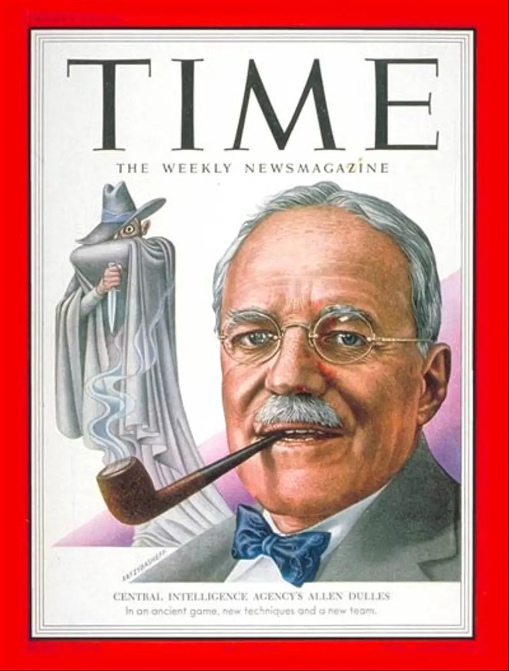 Аллен Даллес на обложке журнала Time. 1953