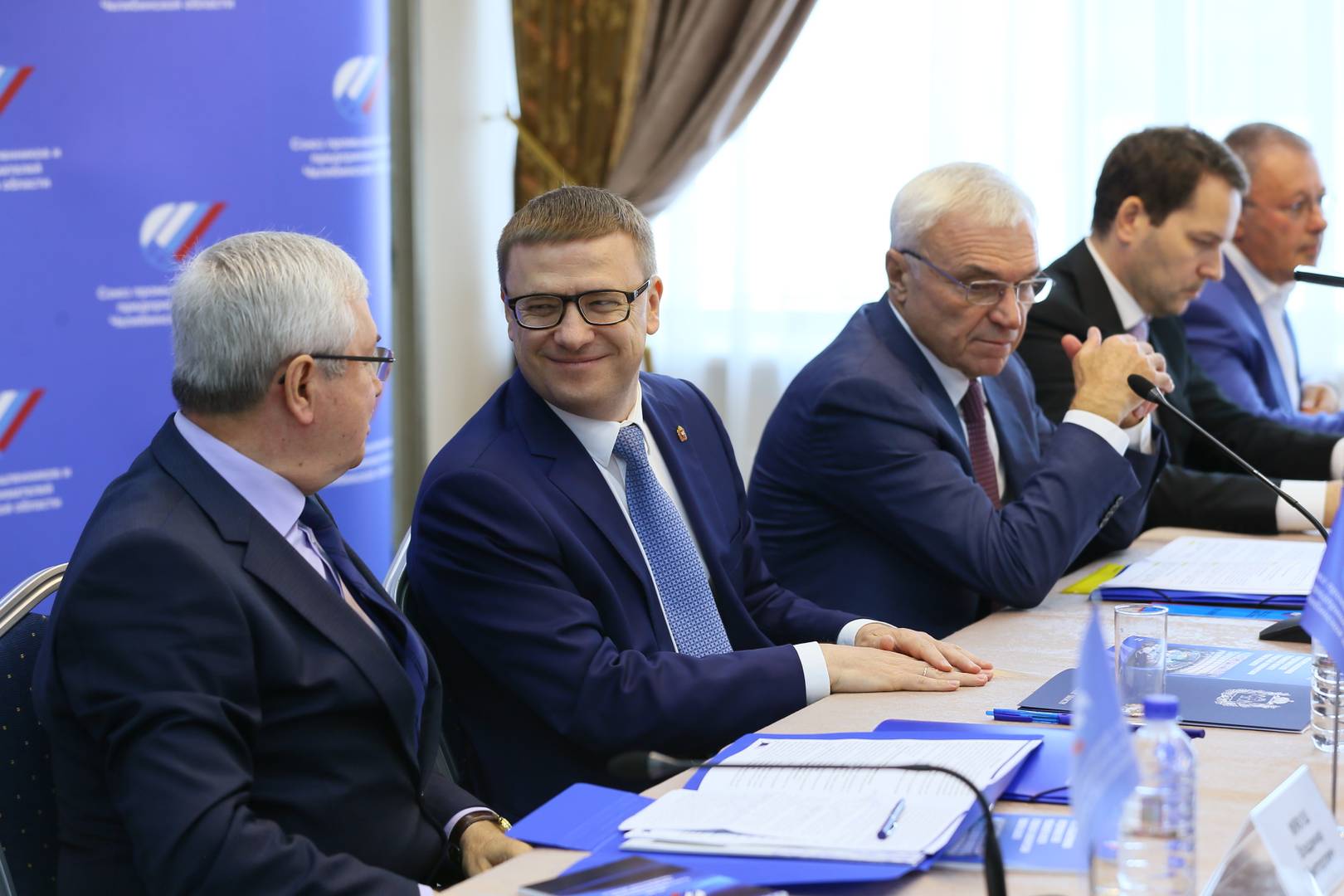Встреча губернатора Челябинской области Алексея Текслера с руководством регионального Союза промышленников и предпринимателей (СПП)