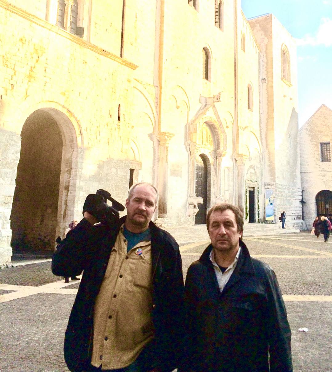 Оператор Альгирдас Микульскис и режиссер-документалист Валерий Татаров