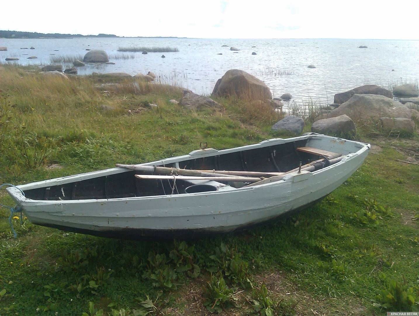 Рыбацкая лодка, остров Прангли, Эстония