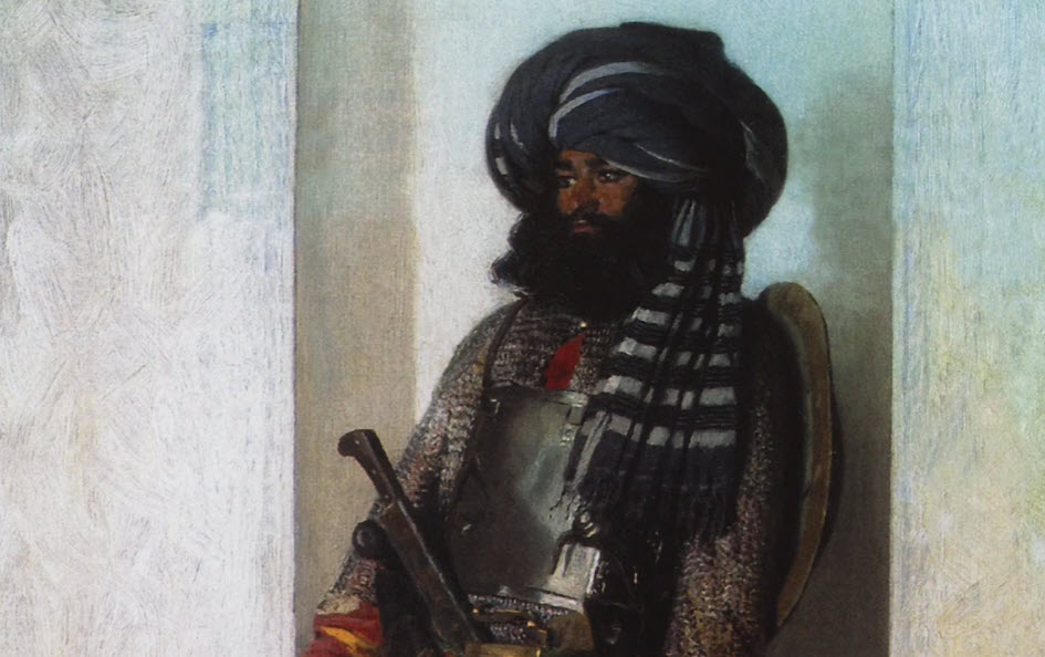 Василий Верещагин. Афганец (фрагмент). 1870