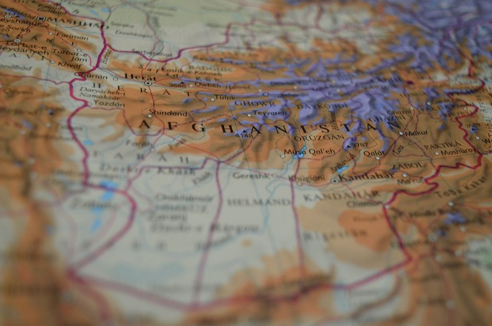 карта, афганистан, атлас, автор: ErikaWittlieb, лицензия: CC0 1.0