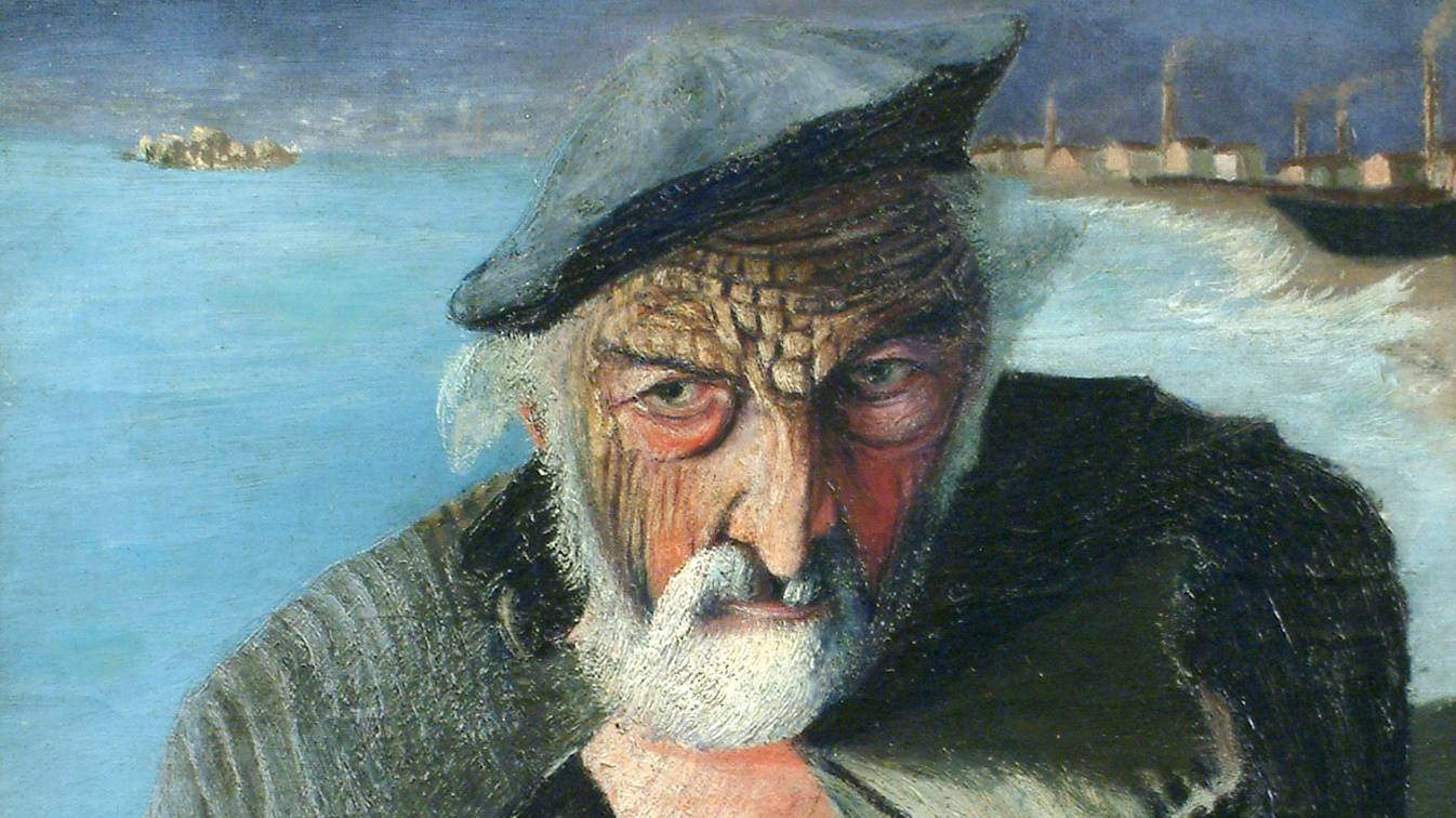 Тивадар Костка Чонтвари. Старый рыбак. 1902