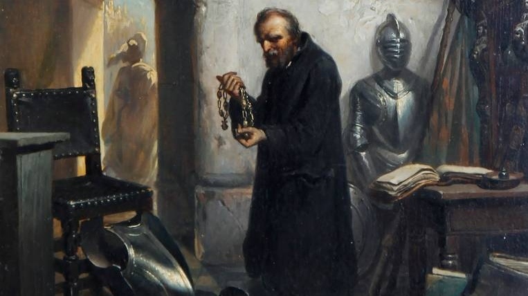 Джозеф Лис. Торговец оружием (фрагмент). до 1865