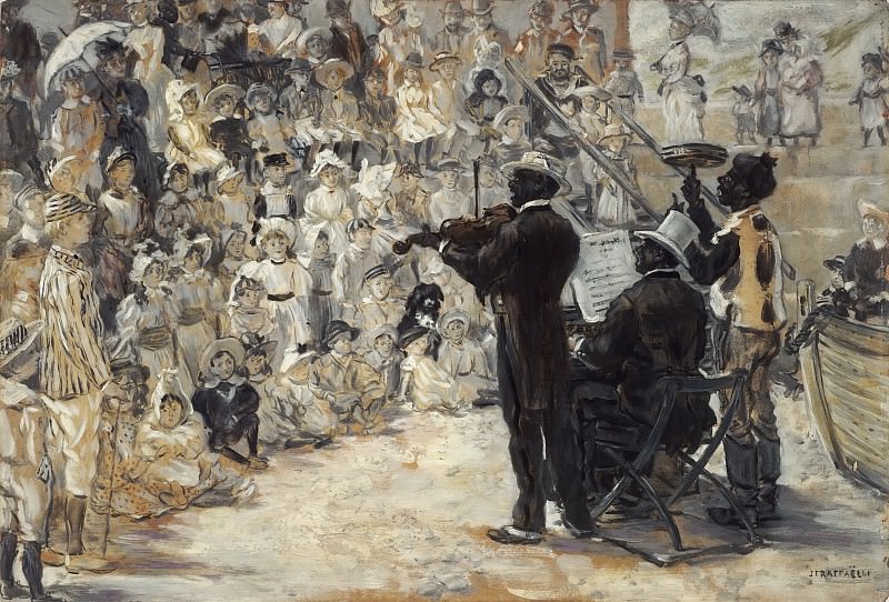 Жан-Франсуа Рафаэлли. Странствующие музыканты. 1887