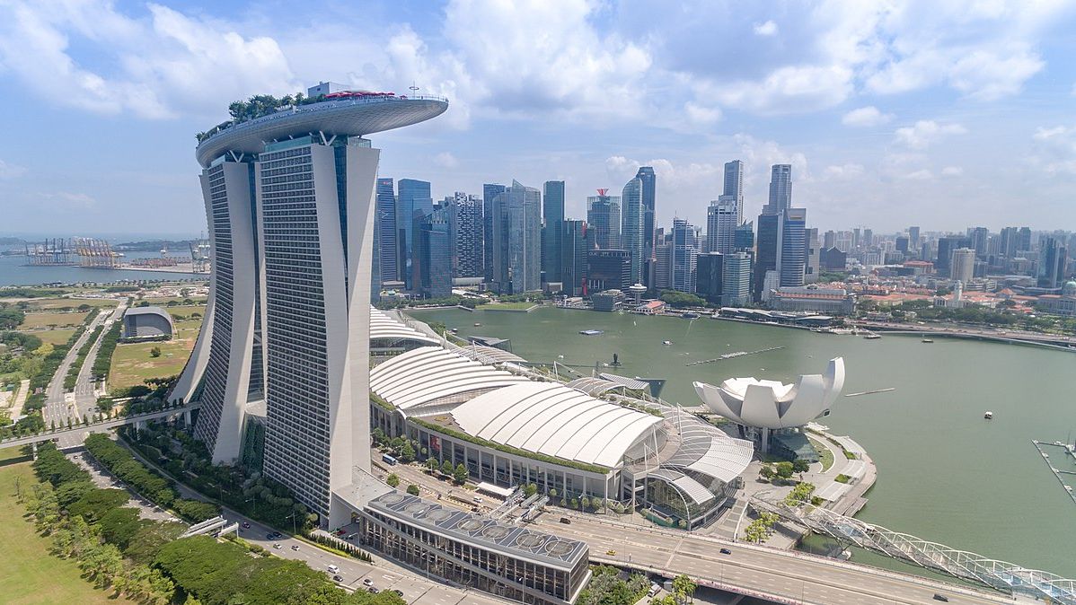Аэрофотосъемка: Сингапур