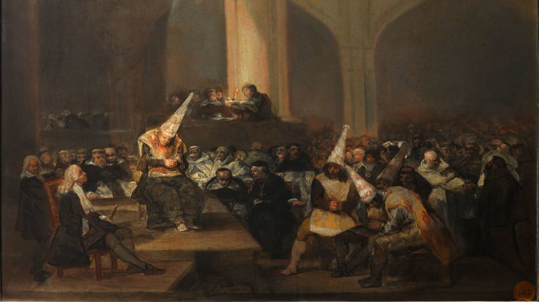 Франсиско Гойя. Трибунал инквизиции. 1812-19 гг.