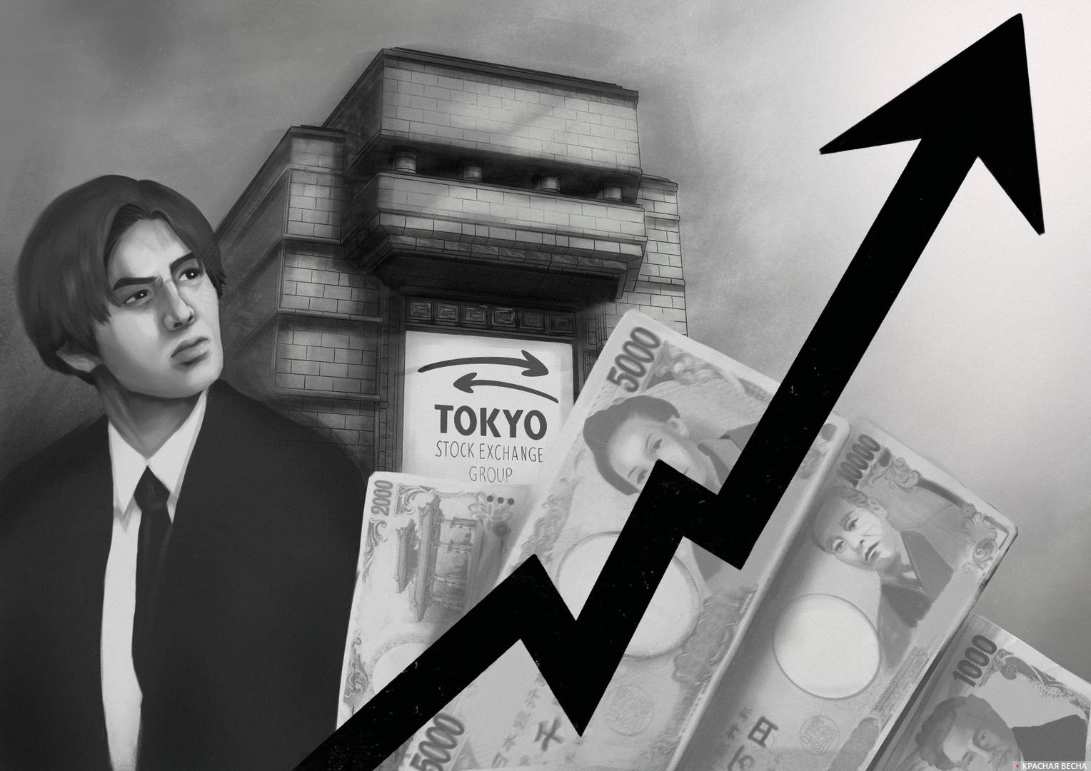 Nikkei вышел на двухмесячный максимум на слабой иене