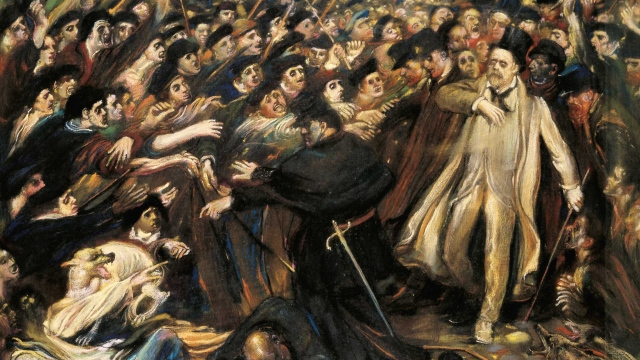 Анри де Гро. Глумление. 1898
