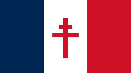 флаг движения «Свободная Франция»