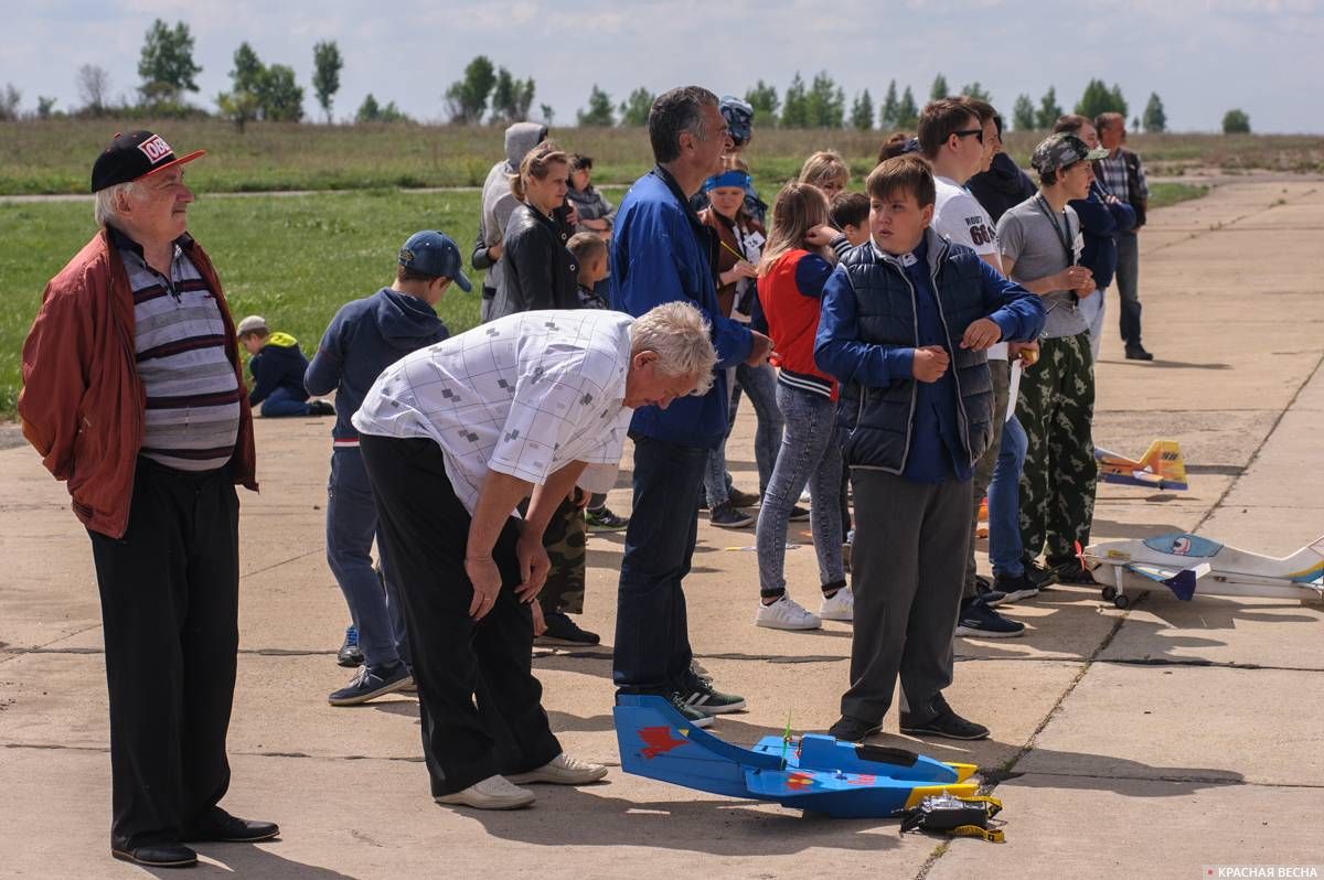 Областные соревнования орловских авиамоделистов. Орел, 13 мая 2018