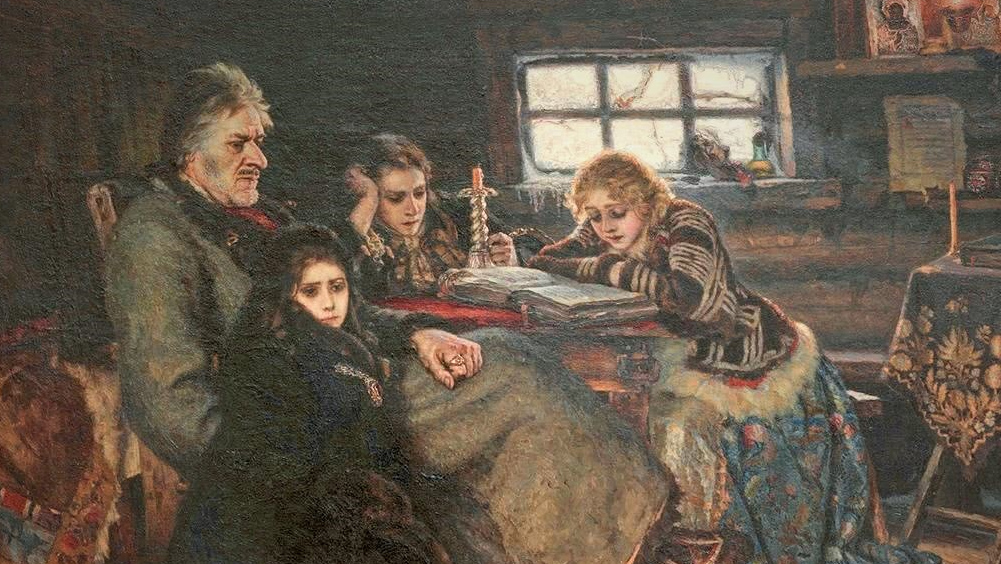 Василий Суриков. Меншиков в Берёзове. 1883