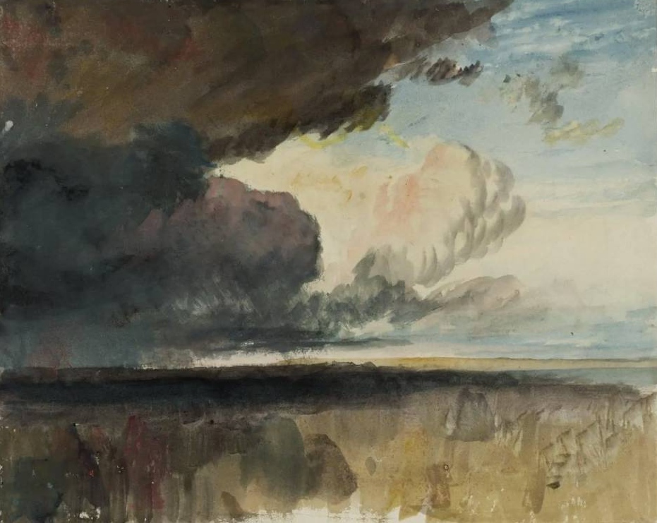 Уильям Тёрнер. Грозовые тучи надвигаются. XIX в.