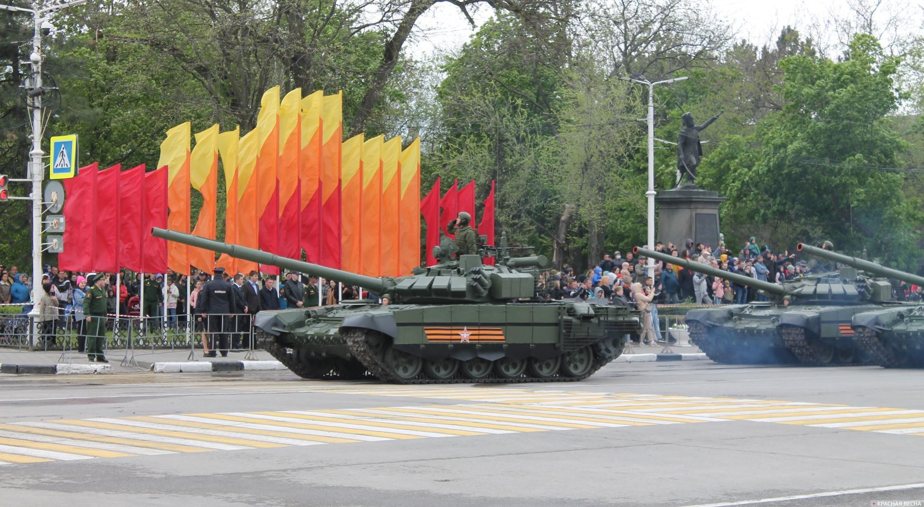 Парад Победы 9 мая 2021 года в Новочеркасске