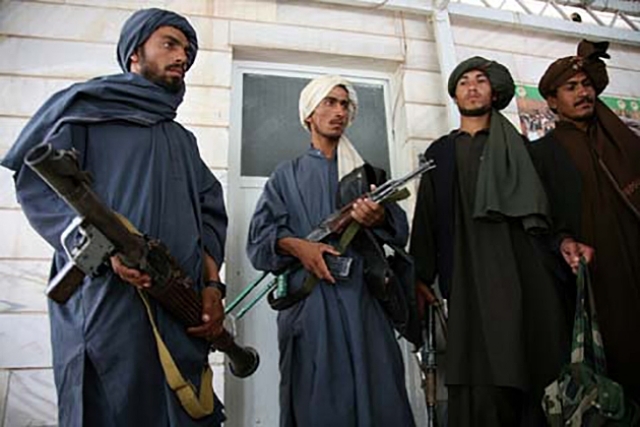 Бойцы «Талибан» (организация, деятельность которой запрещена в РФ)