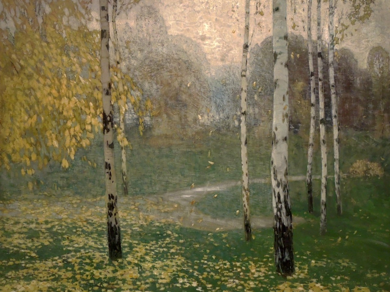 Березы, Алоис Калвода, 1904