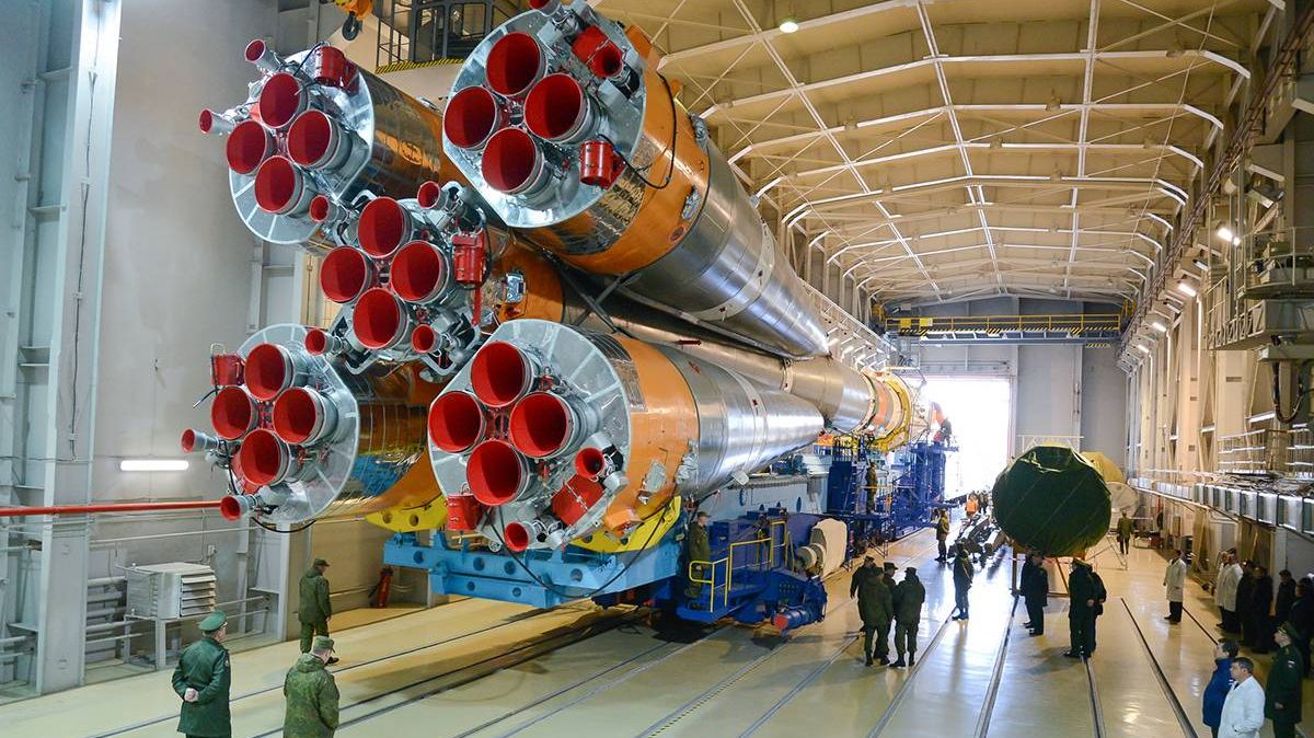 Ракета-носитель «Союз-2» на космодроме Плесецк
