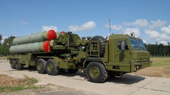 Пусковая установка ЗРС С-400 «Триумф»