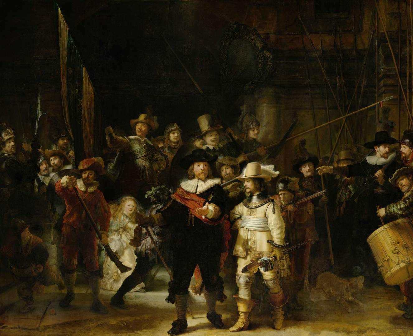 Рембрандт Харменс ван Рейн. Ночной дозор. 1642
