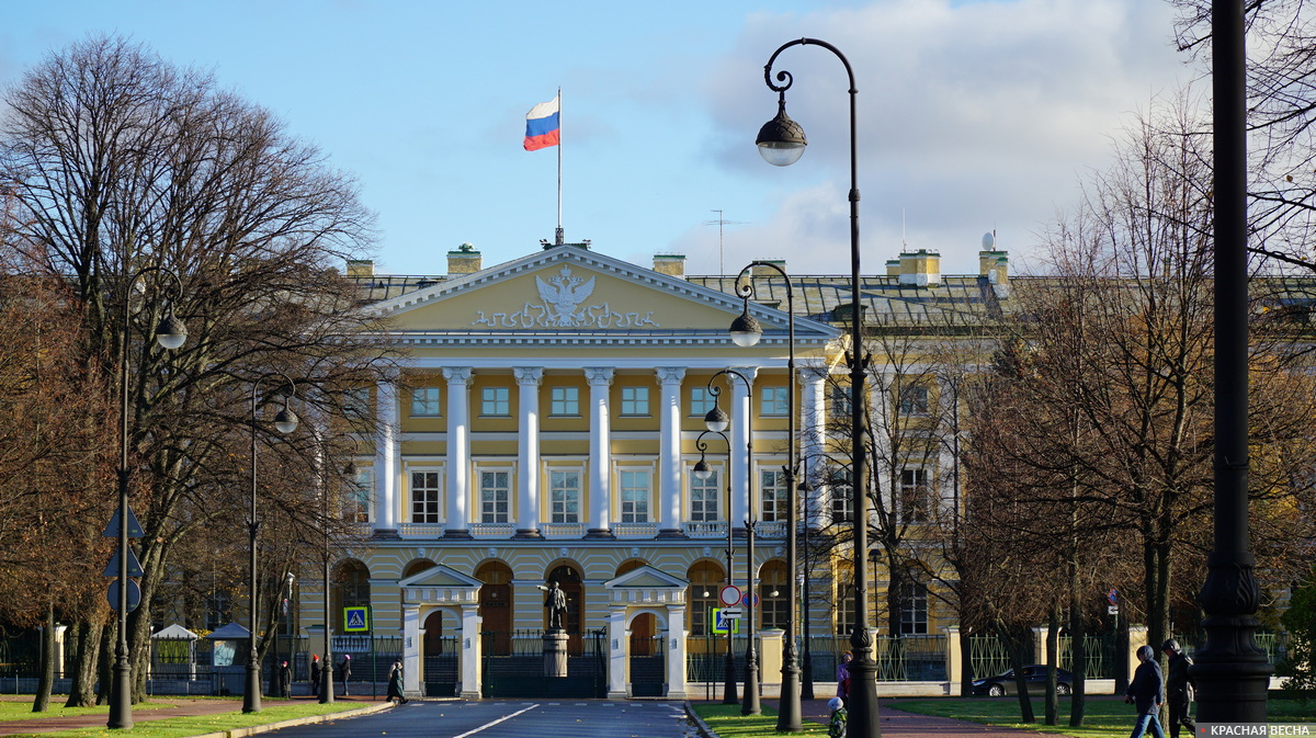 Смольный. Санкт-Петербург. 7 ноября 2020 года