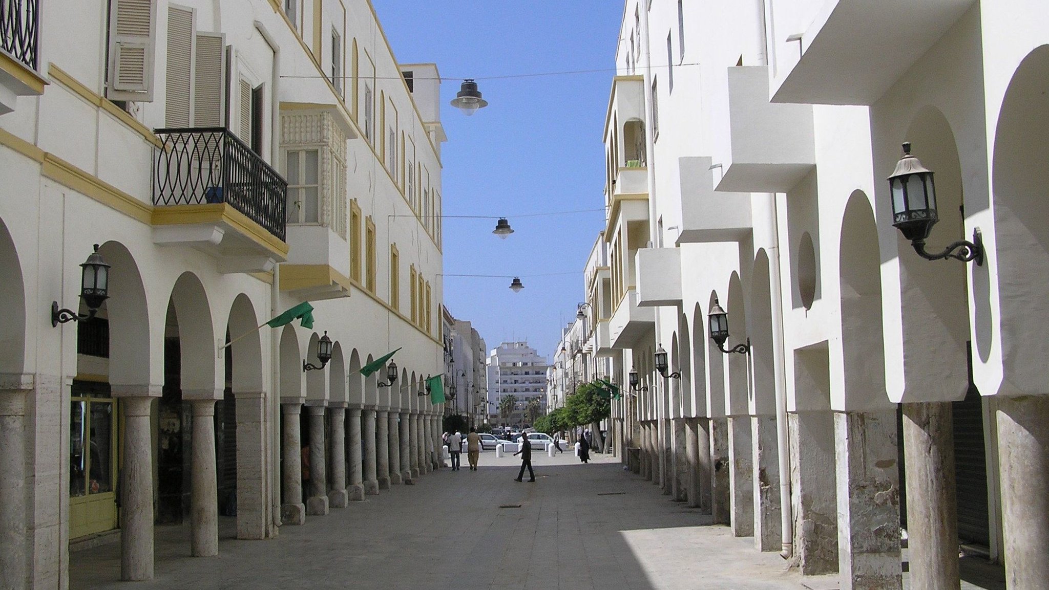 Улица Умар Мухтар. Бенгази