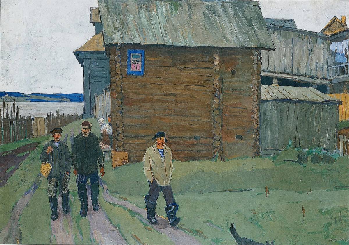 И. А. Попов. Галич. Рыбаки. 1965