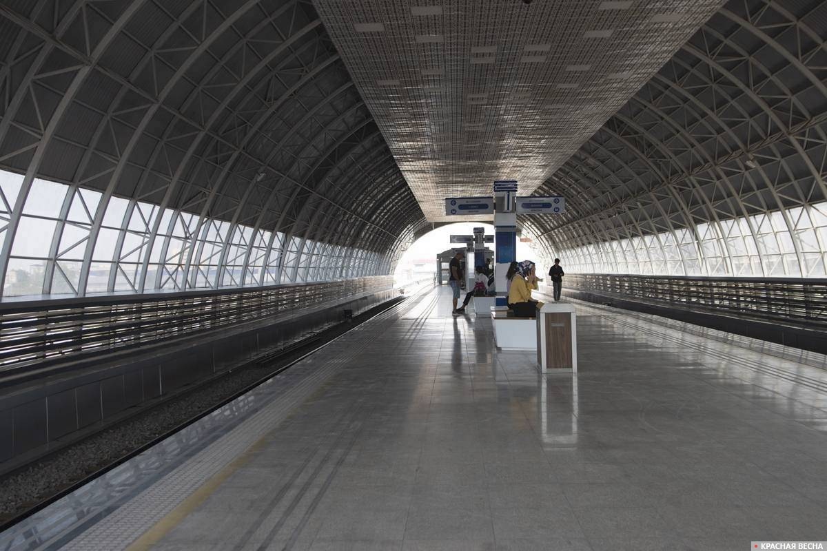 Станция новой ветки ташкентского метро