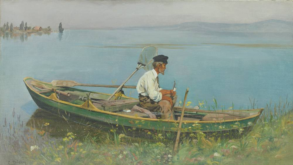 Картина рыбак финляндия