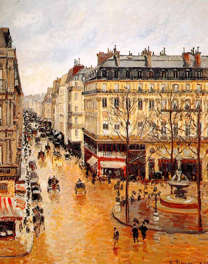 «Улица Сент-Оноре. Полдень. Дождь», 1897 год