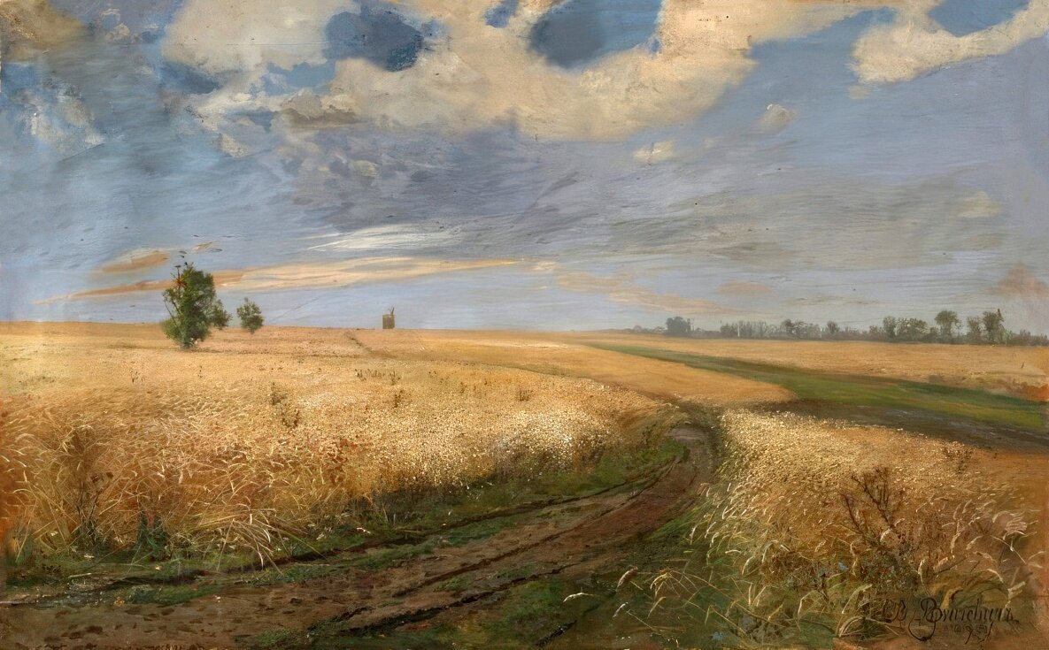 Владимир Вучичевич-Сибирский. Поле. 1891