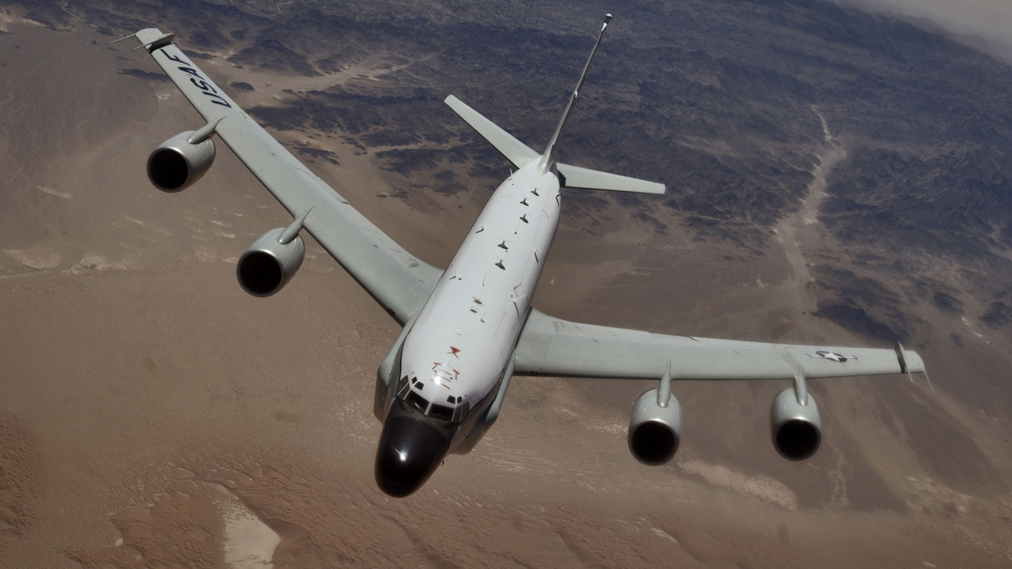 RC-135 [U.S. Air Force photo by Master Sgt. Lance Cheung, wikimedia, pd]