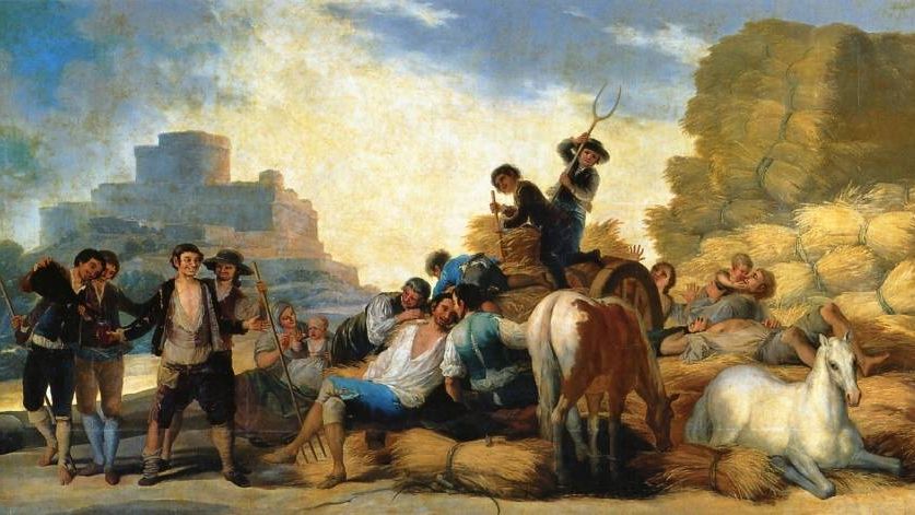 Франсиско де Гойя. Лето (Урожай). 1786