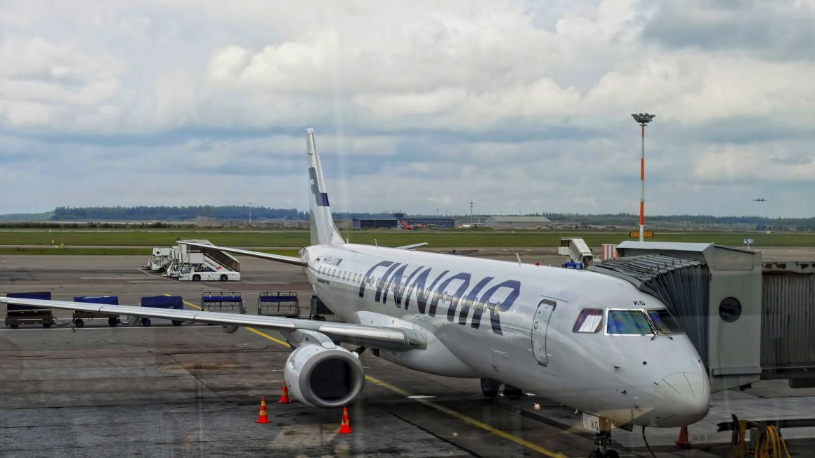 Самолет авиакомпании Finnair