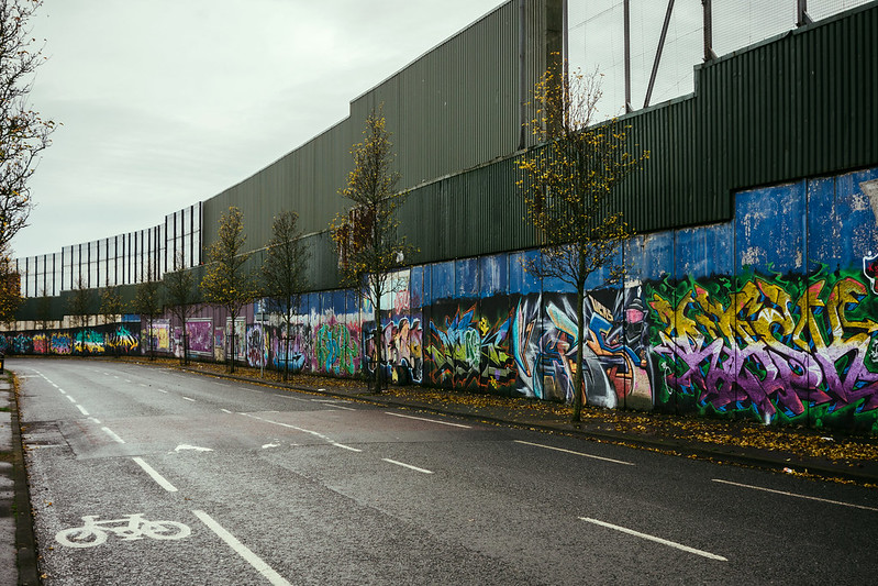 Стена мира в Белфасте