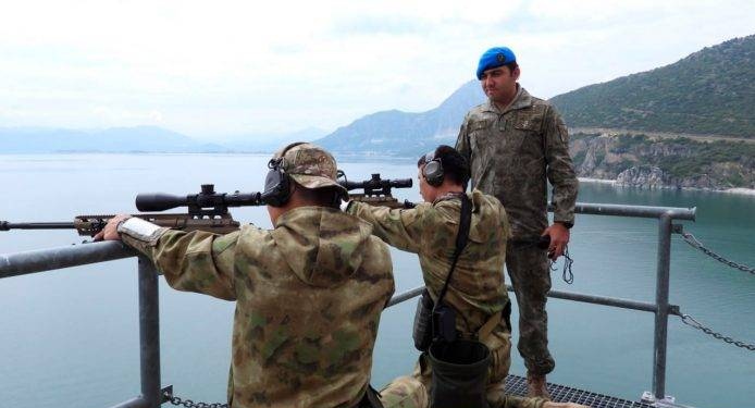 Узбекские снайперы в Турции