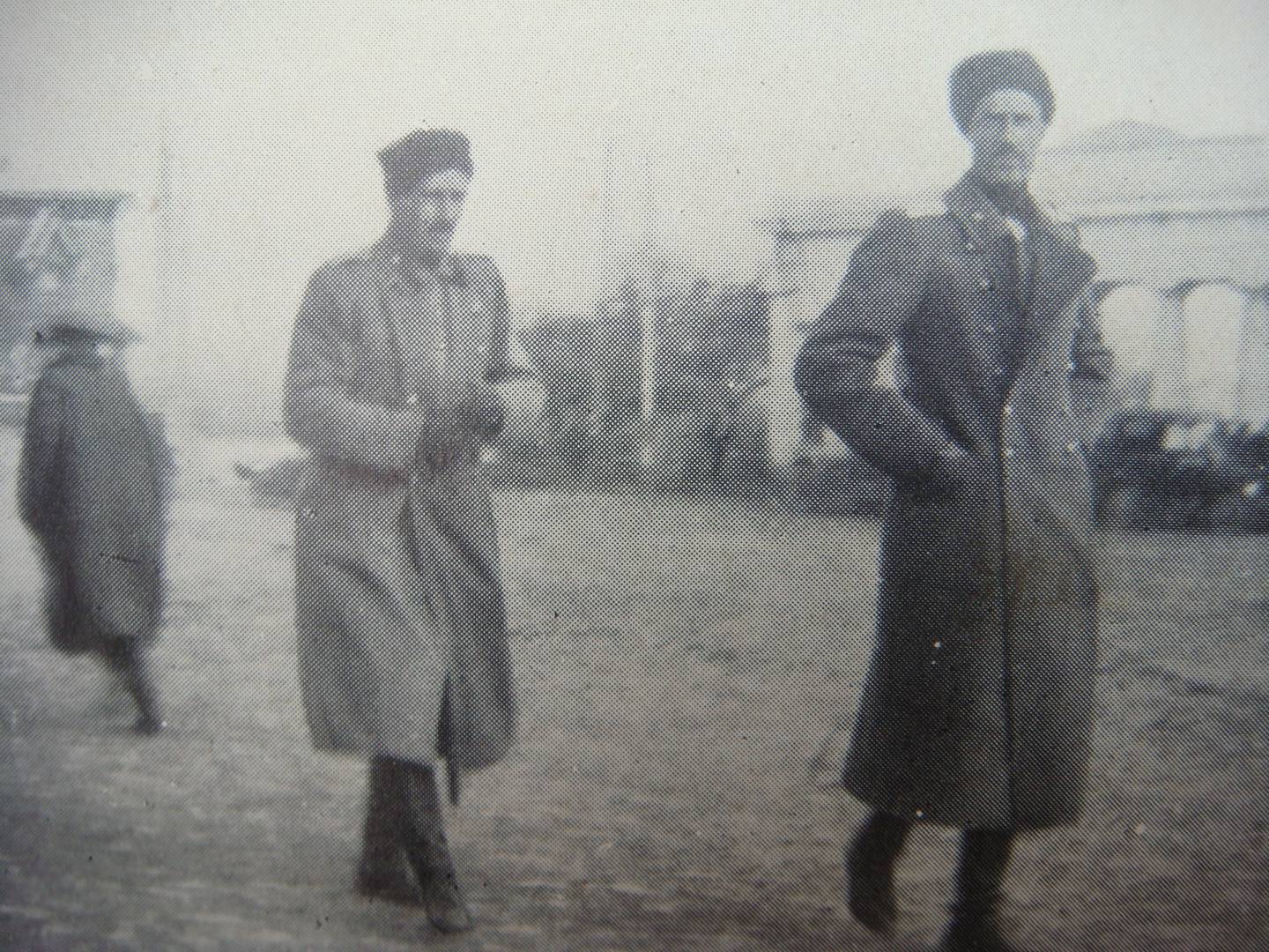 Петр Врангель у ключа в дни эвакуации Крыма. Ноябрь 1920.