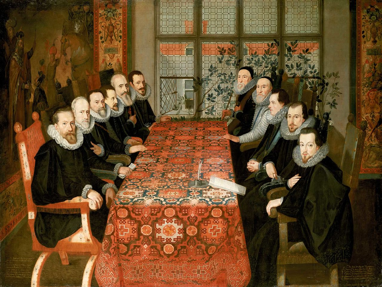 Хуан Пантоха де ла Крус. Конференция в Соммерсет-Хаус 19 августа 1604