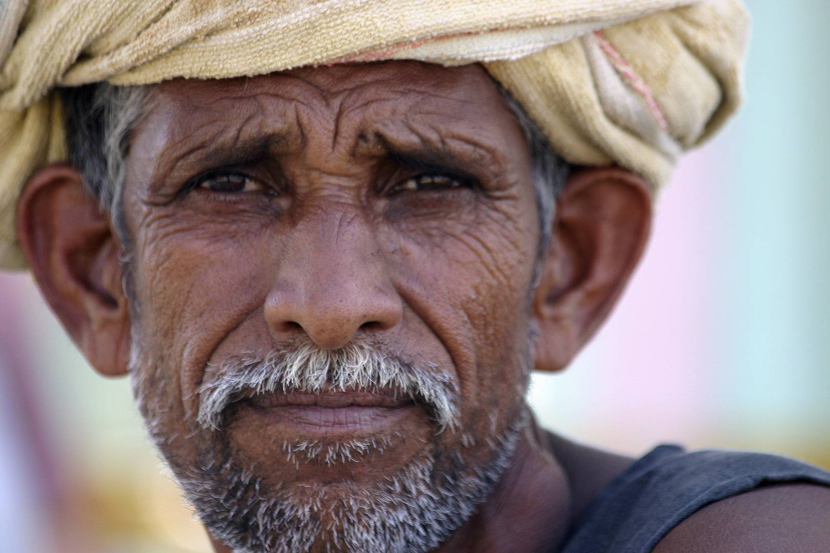 Портрет индийского фермера