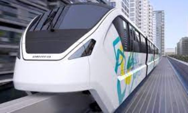 Поезд Innovia Monorail 300 производства Bombardier Inc.