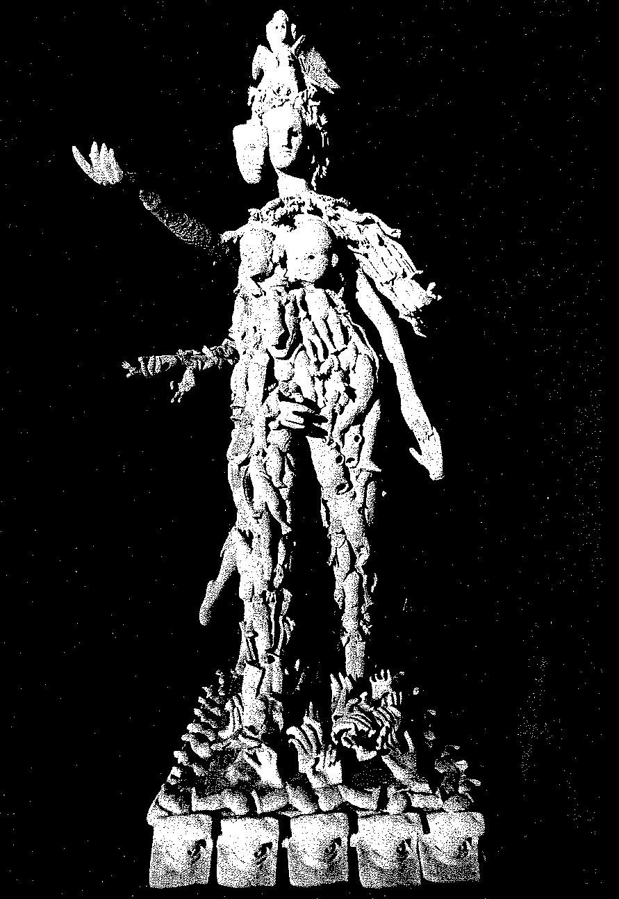 Статуэтка, сделанная феминисткой Алидой Волш (США). Богиня Мать-Земля