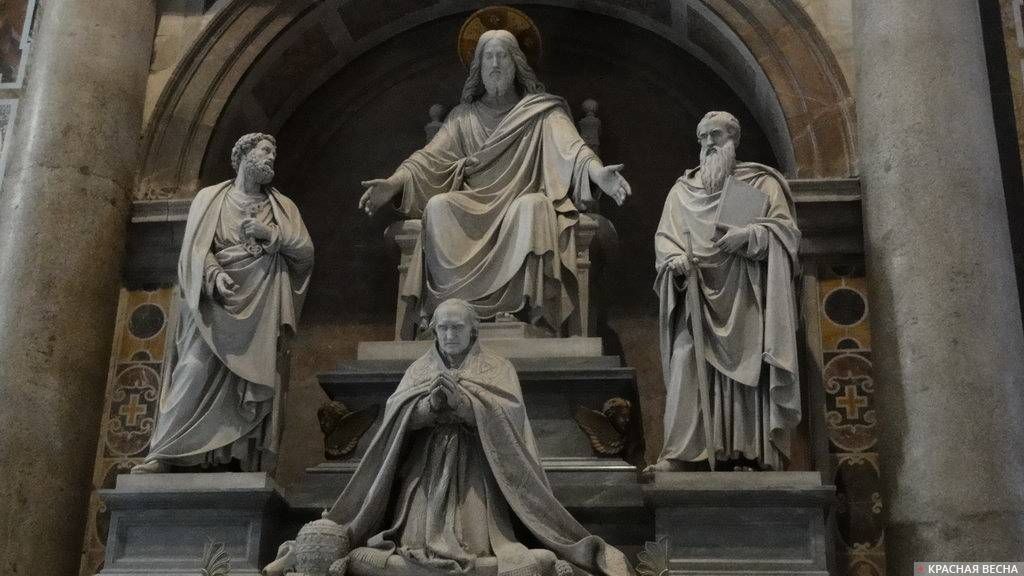 Италия. Ватикан. статуя Христа