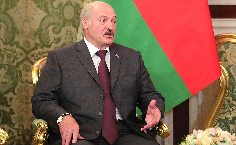 Президент Белоруссии Александром Лукашенко