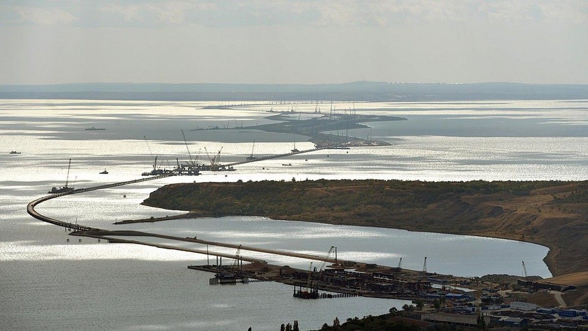 Строительство крымского моста