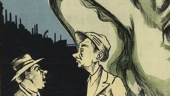 Леонид Торич. Болтуны — находка для врага (фрагмент). 1941