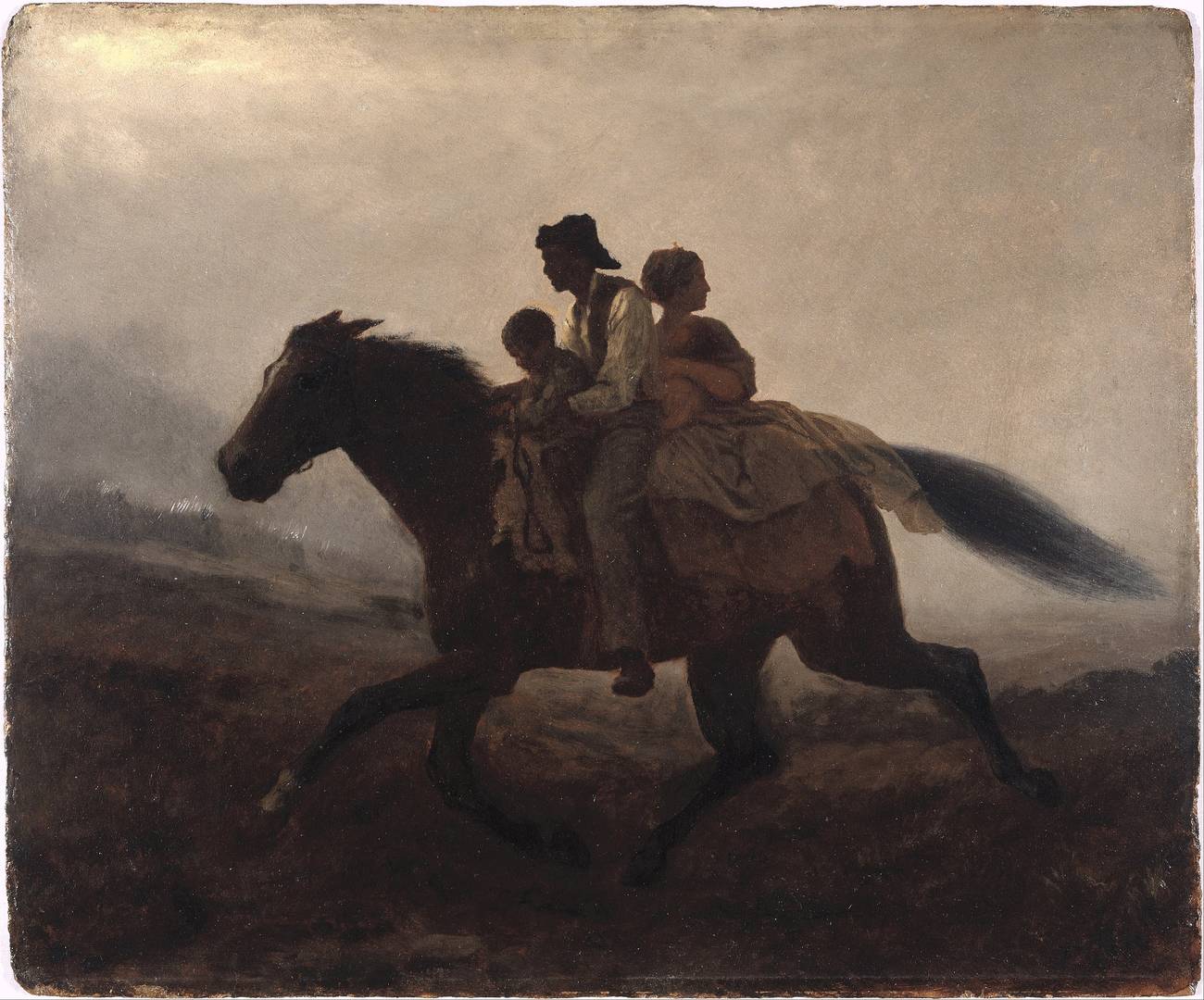 Истмен Джонсон. Путь к свободе. Беглые рабы. 1862