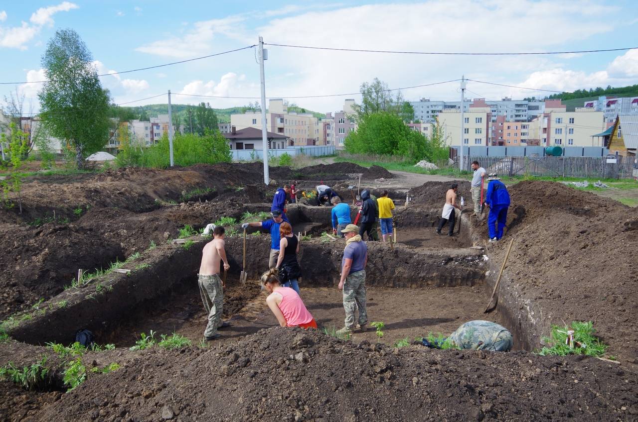 Раскопки у Жигулевска