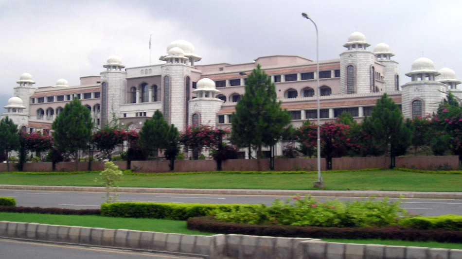 Правительственное здание в Исламабаде. Пакистан