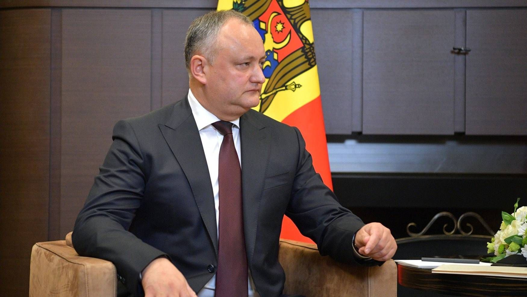 Встреча с Президентом Молдовы Игорем Додоном Президент России