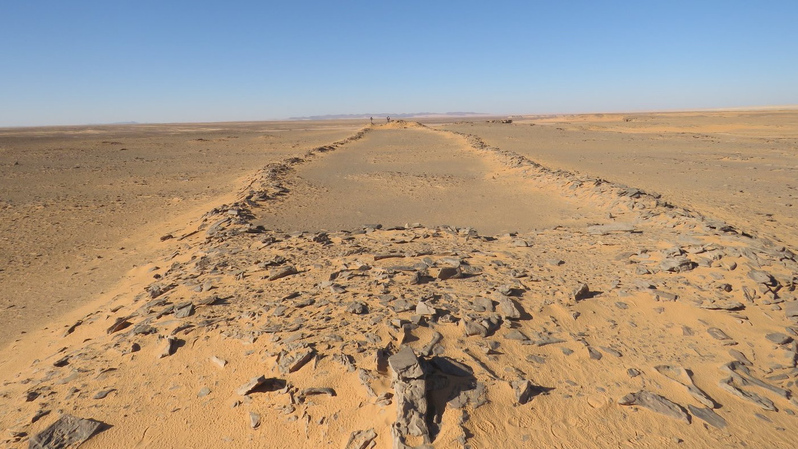 Мустатилы. пустыня Нефуд
