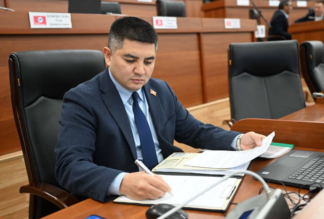 Депутат парламента Киргизии Эмиль Жамгырчиев